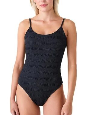 Women's The Liku Smocked Scoop-Back One-Piece Swimsuit